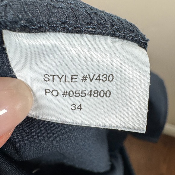 Vuori Pants META Men 34 Navy Pant Athletic Stretch Performance Crop 34x26‎ READ - Picture 9 of 10